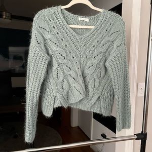 Blue boutique sweater